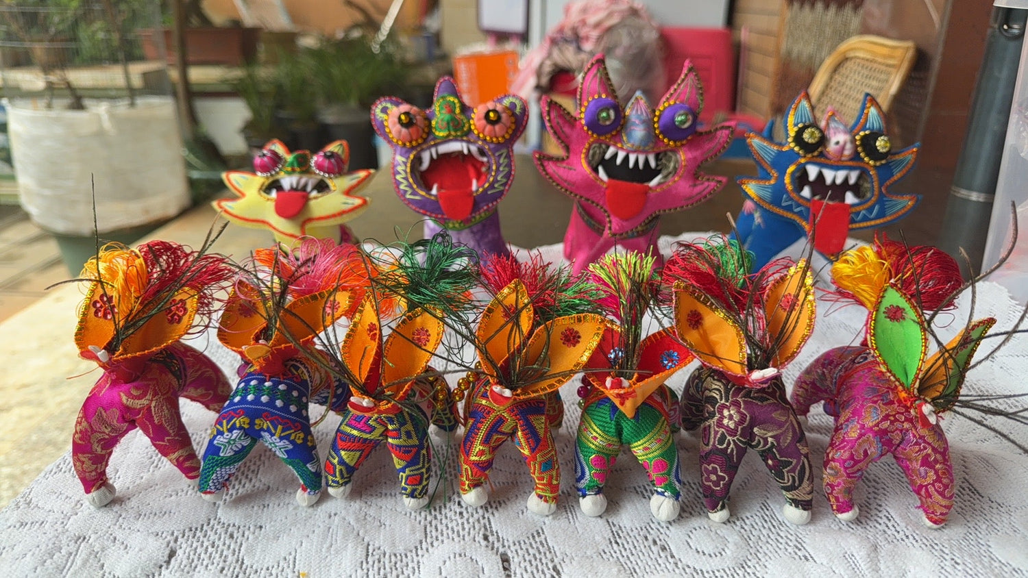 Grandma Zhao Xiaohui · Bai Ethnic Cloth Art