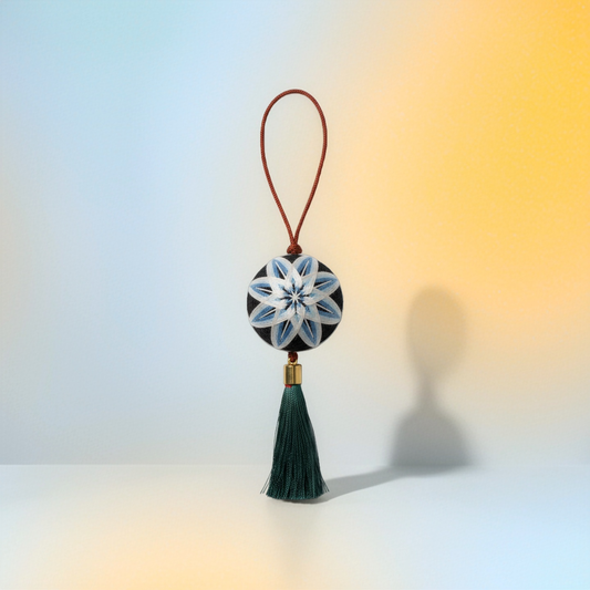 "Chrysanthemum Glow in Autumn Light" Temari Ball | Hold an Eternal Chrysanthemum in the Palm 🌼